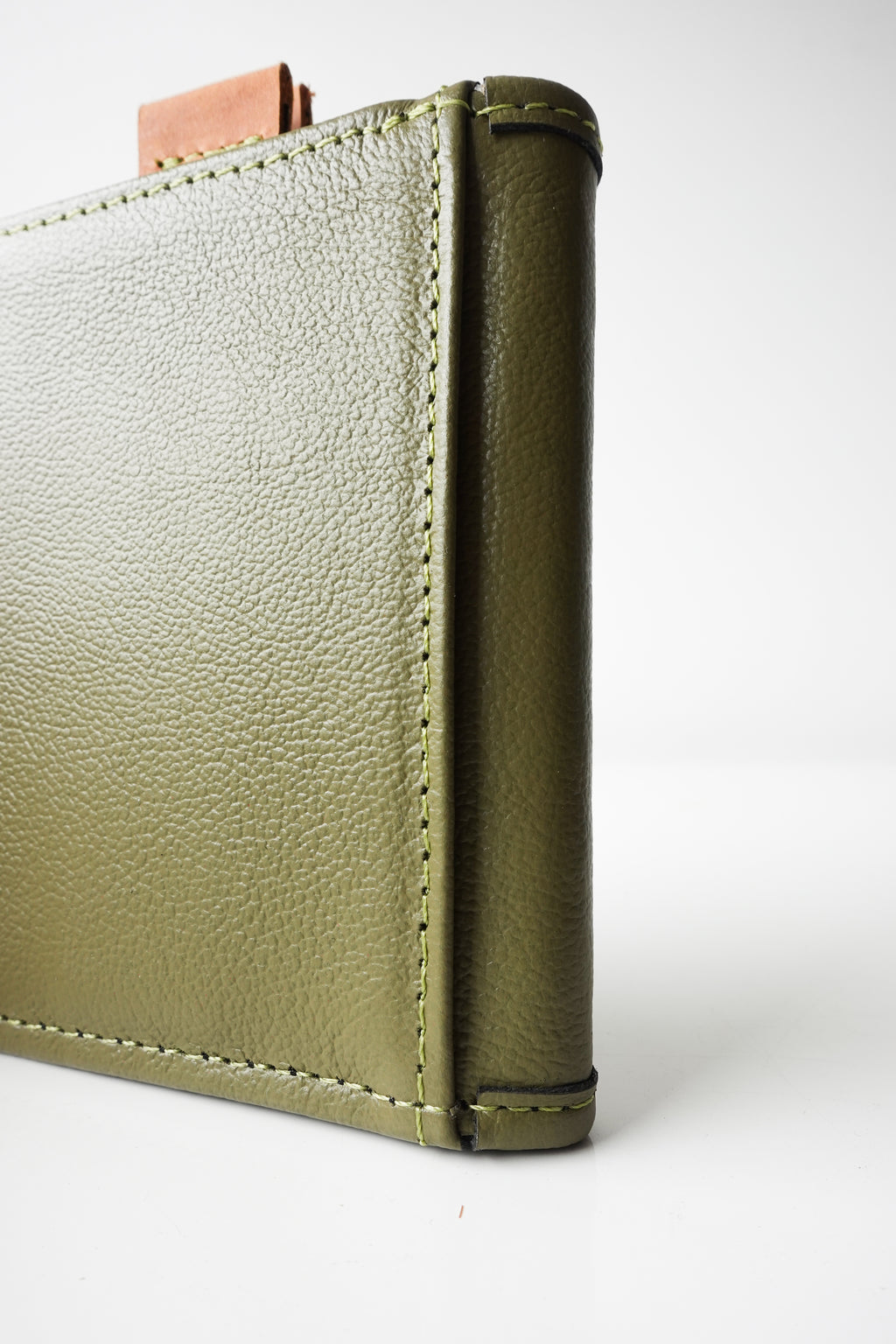 Billetera Mónaco Speciale Oliva / Negro