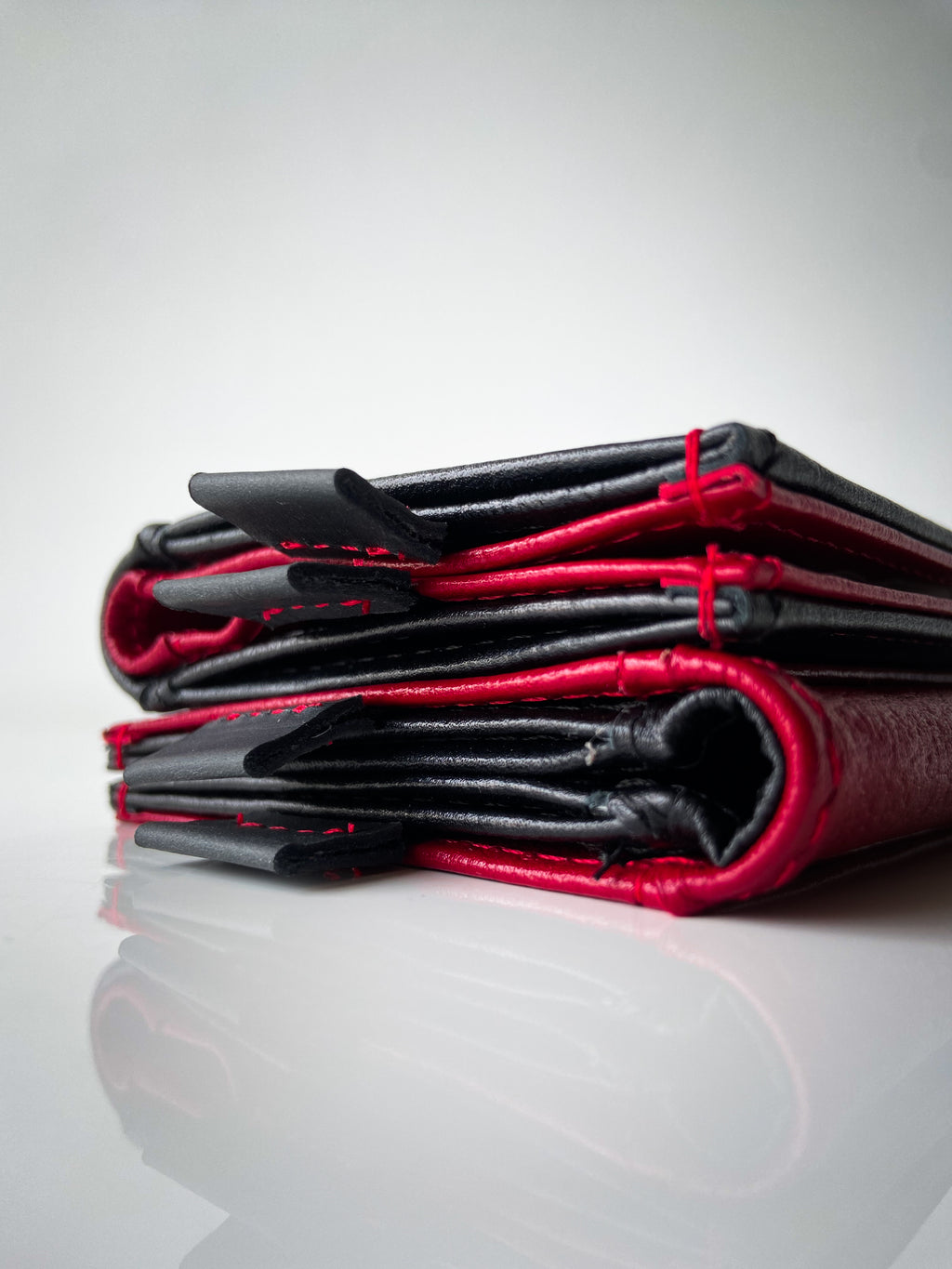 Billetera Mónaco Speciale Rojo / Negro