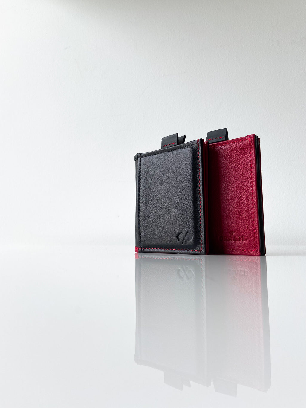 Billetera Mónaco Speciale Rojo / Negro