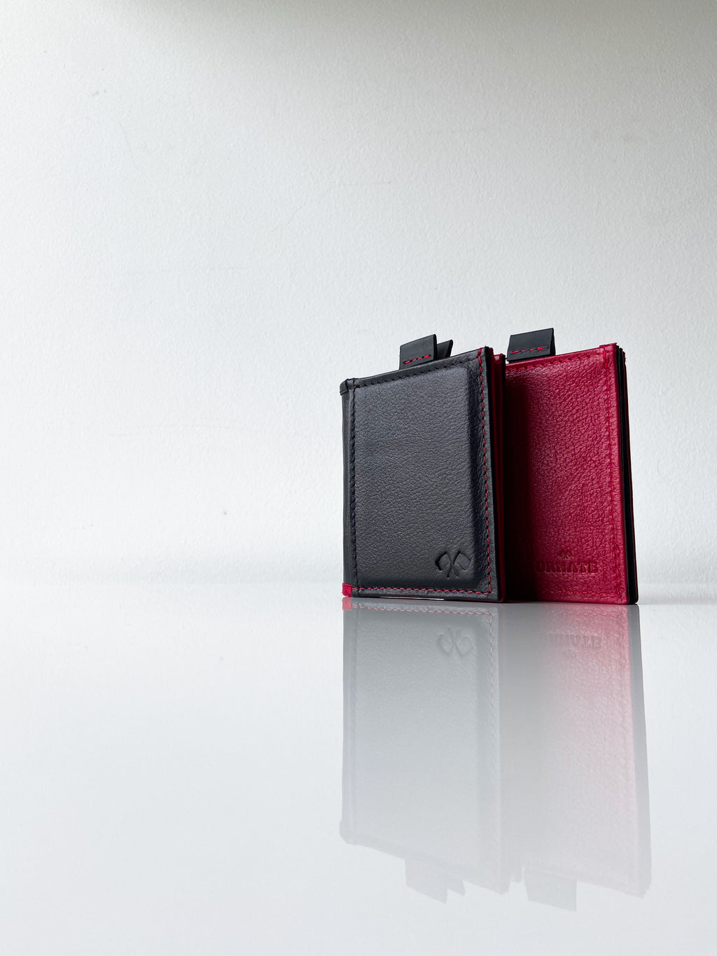 Billetera Mónaco Speciale Rojo / Negro