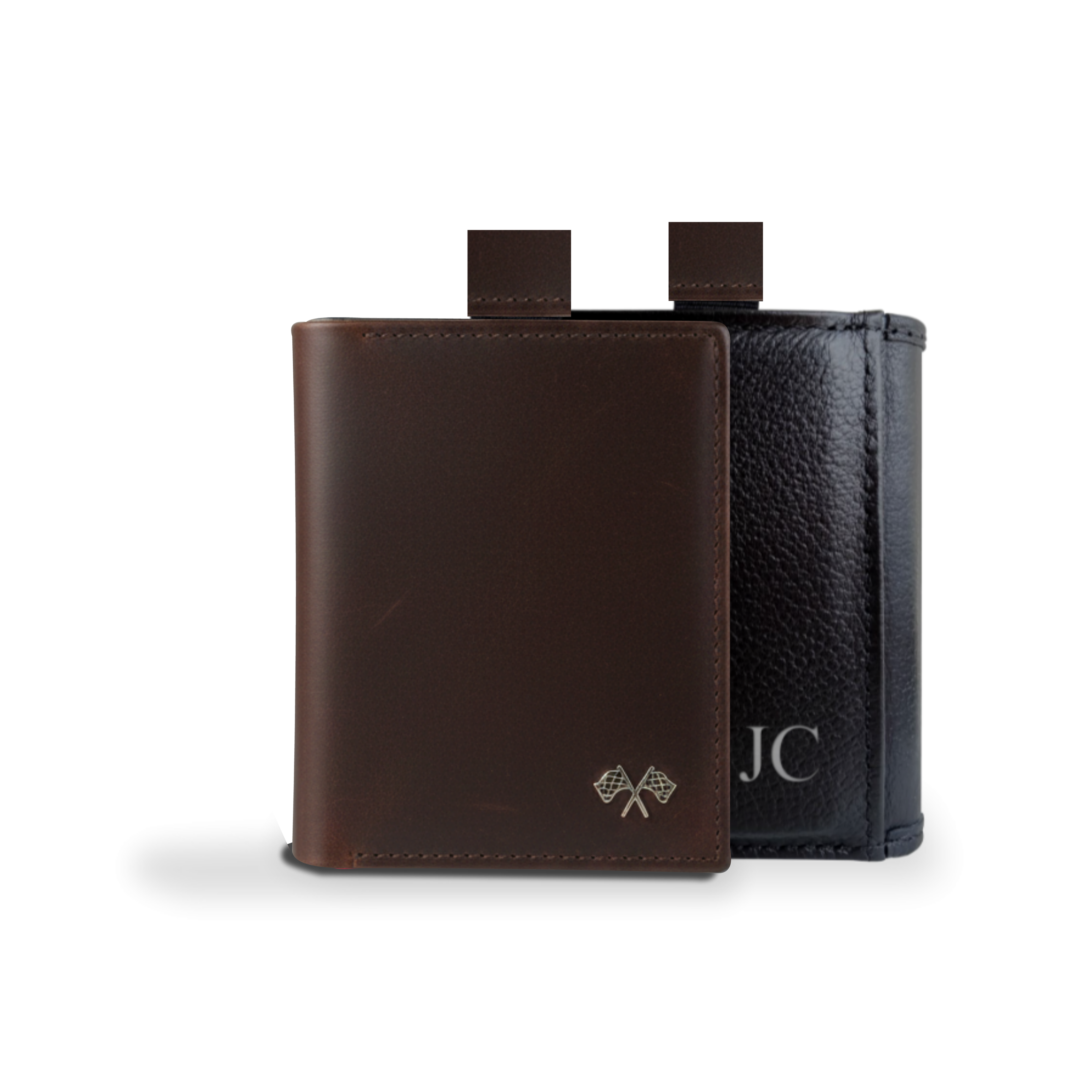 Billetera Mónaco Speciale Brown / Negro